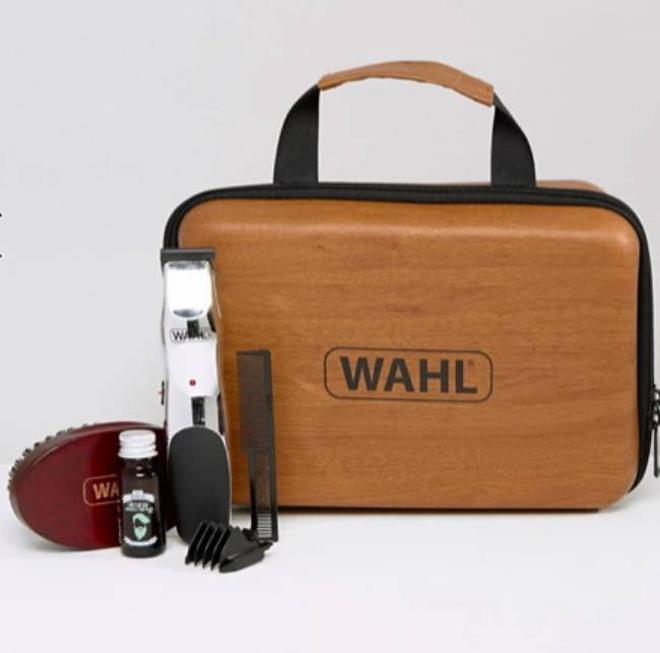 Set de regalo con recortadora de barba recargable y accesorios de Wahl