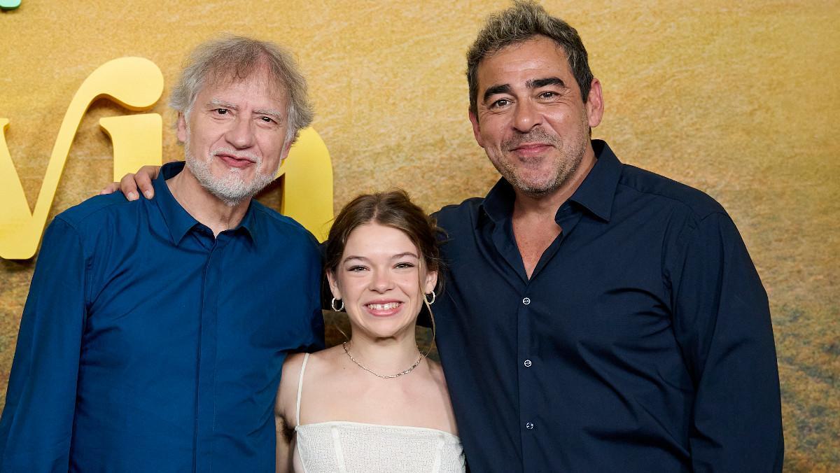 Nancho Novo, Maria Schwinning y Pablo Chiapella