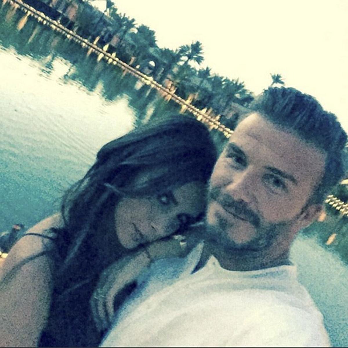 40 cumpleaños de David Beckham: David y Victoria, muy enamorados