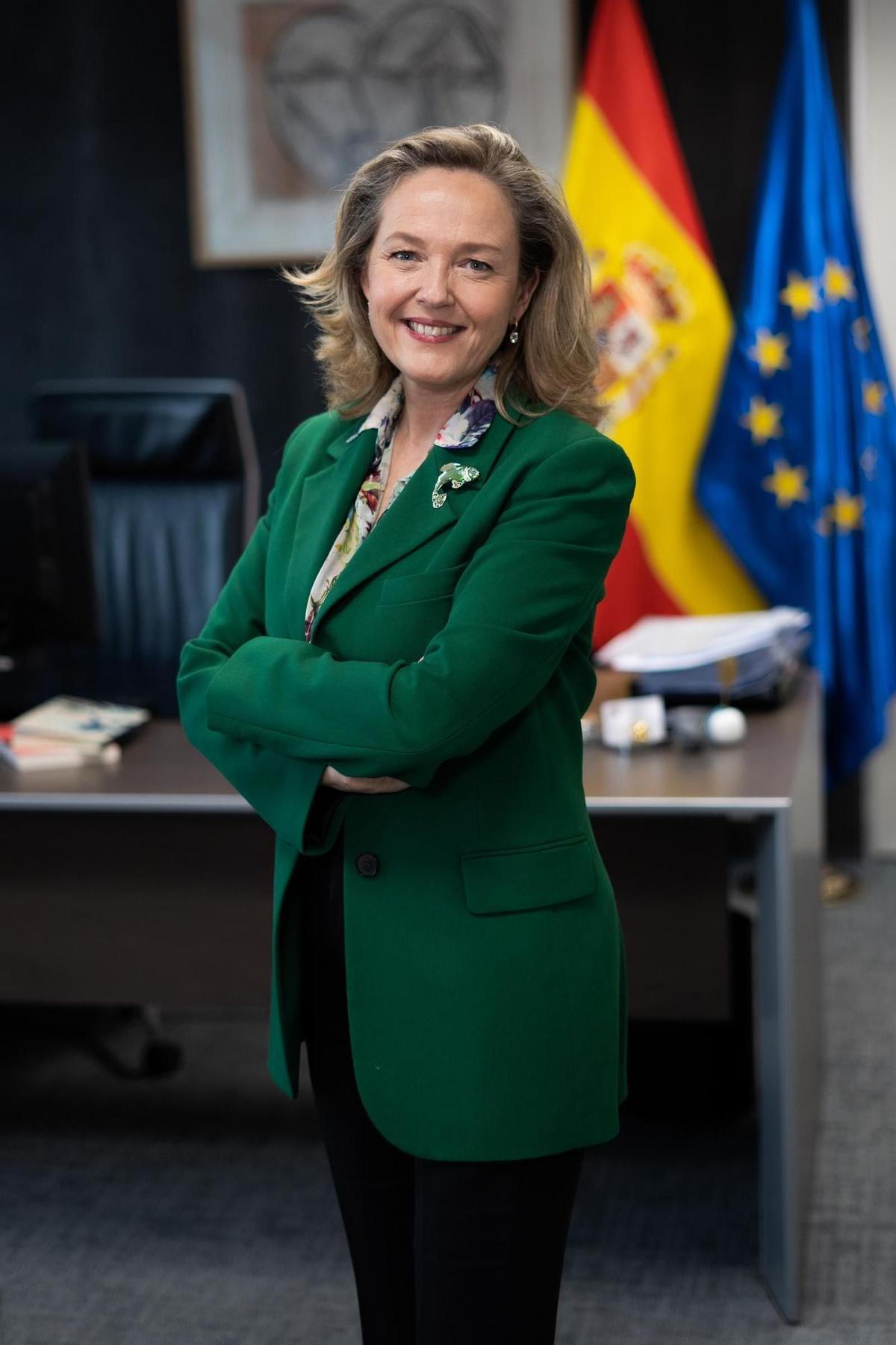 Nadia Calviño, vicepresidenta primera del Gobierno y ministra de Asuntos Económicos y Transformación Digital.