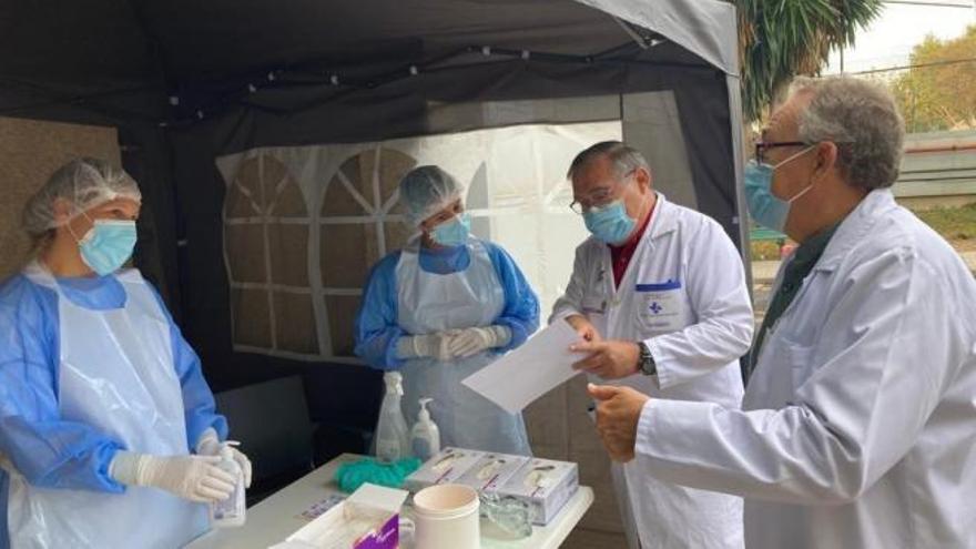 Cartagena comienza a realizar los test rápidos de coronavirus