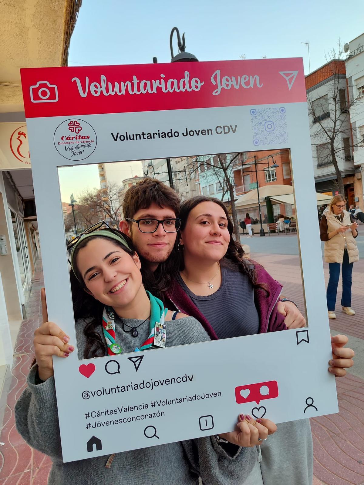 Voluntariado joven de Cáritas Ontinyent.