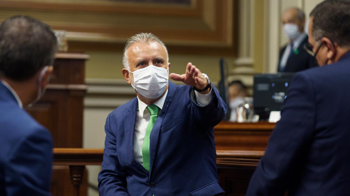 El presidente del Gobierno de Canarias, Ángel Víctor Torres.