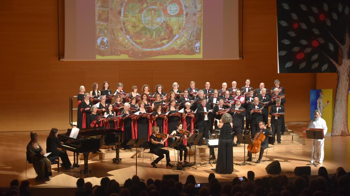 Un concert del Cor Maragall, en una imatge d'arxiu.