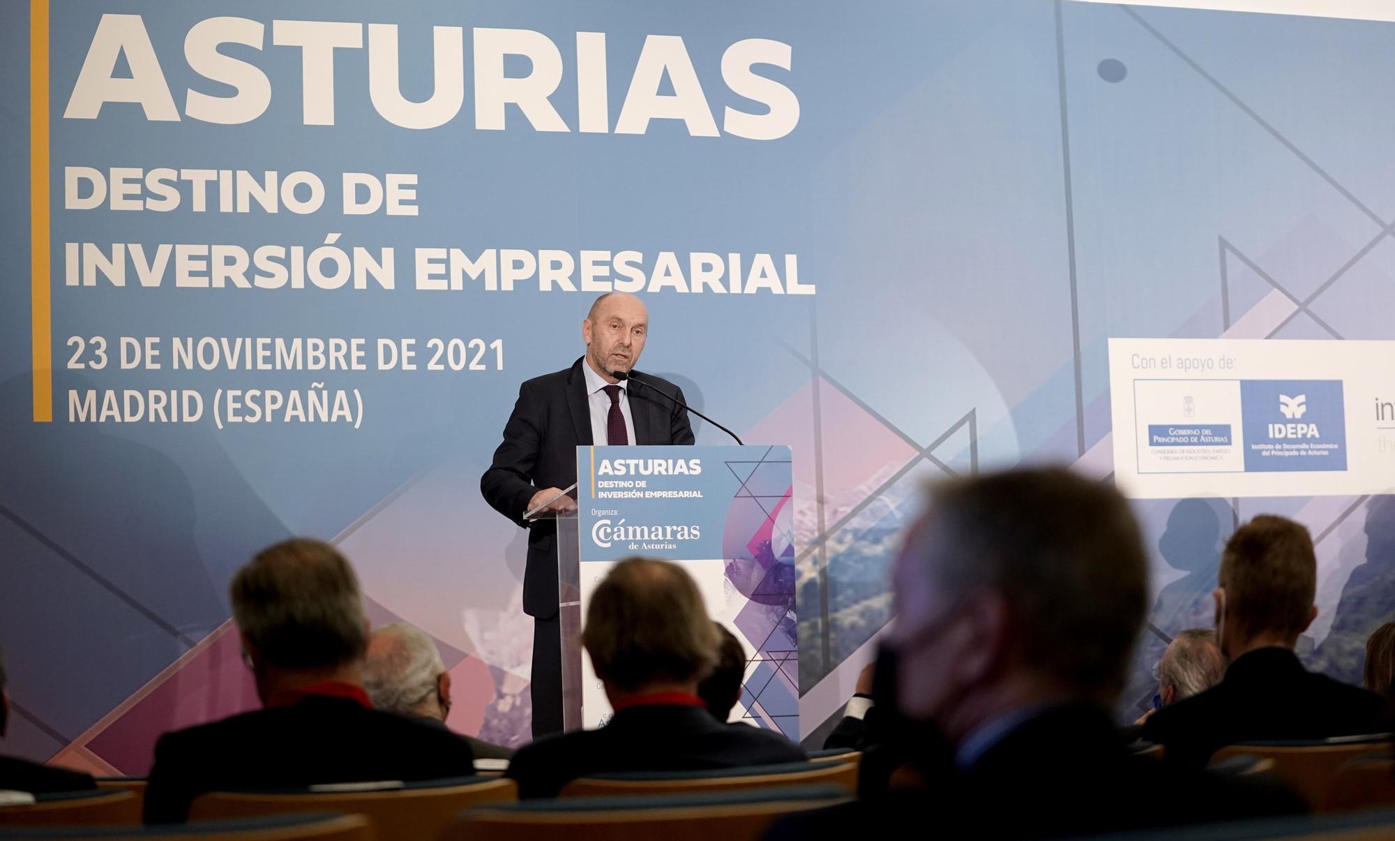 Las Cámaras quieren captar en Madrid inversores para Asturias