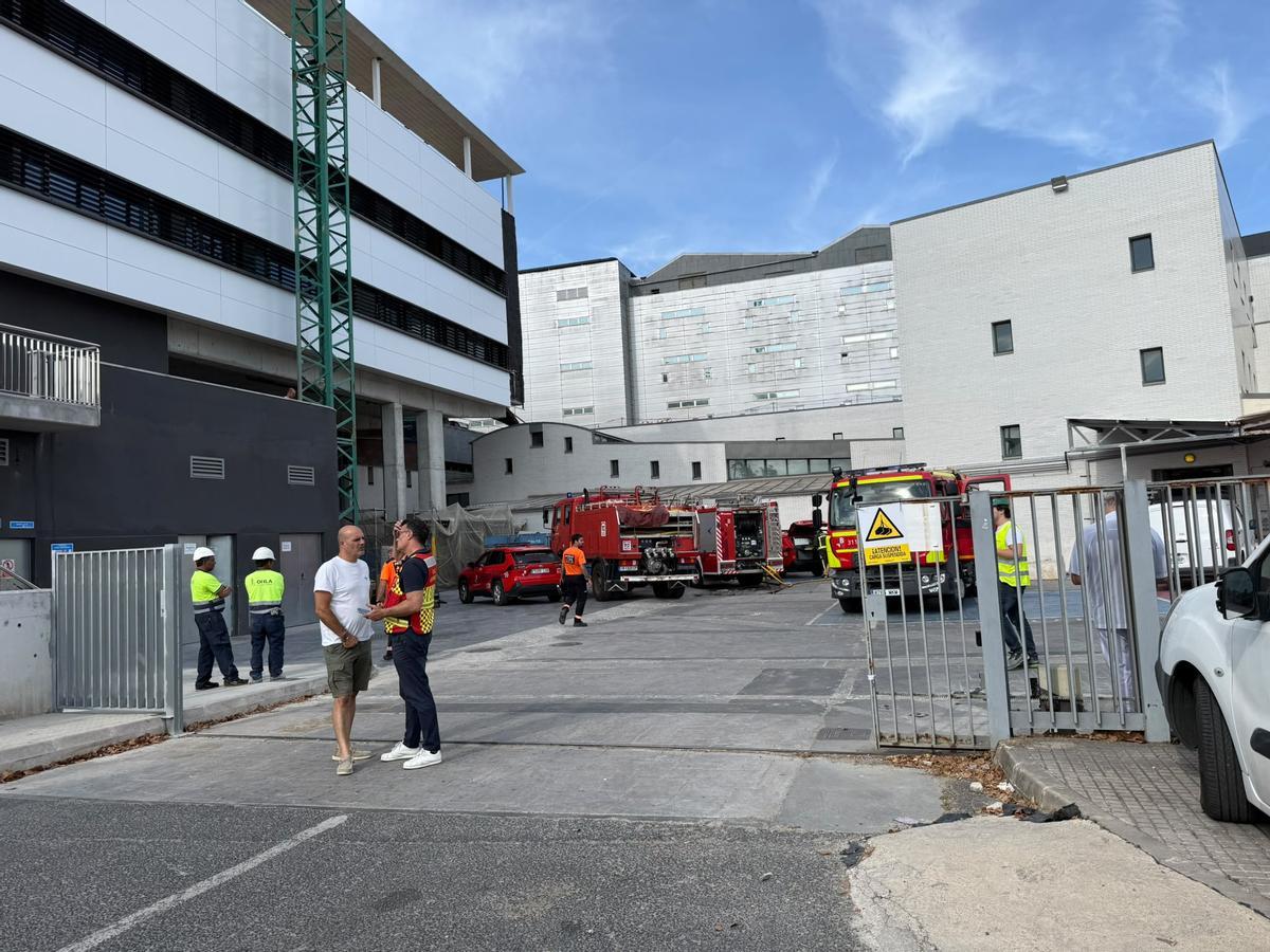 Incendio en el hospital de Manacor