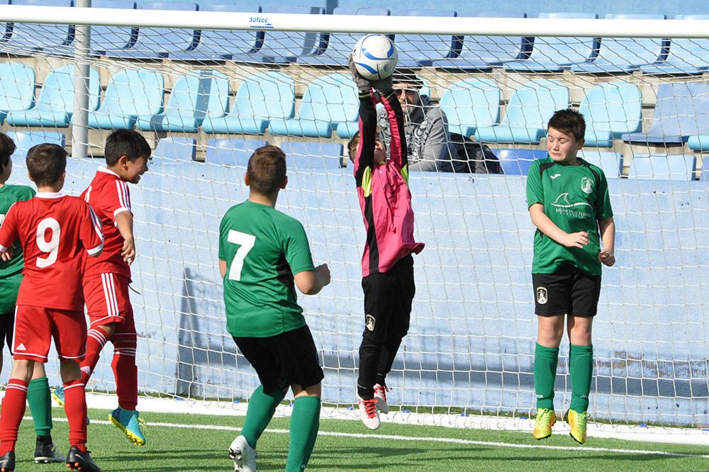 Fútbol base del fin de semana