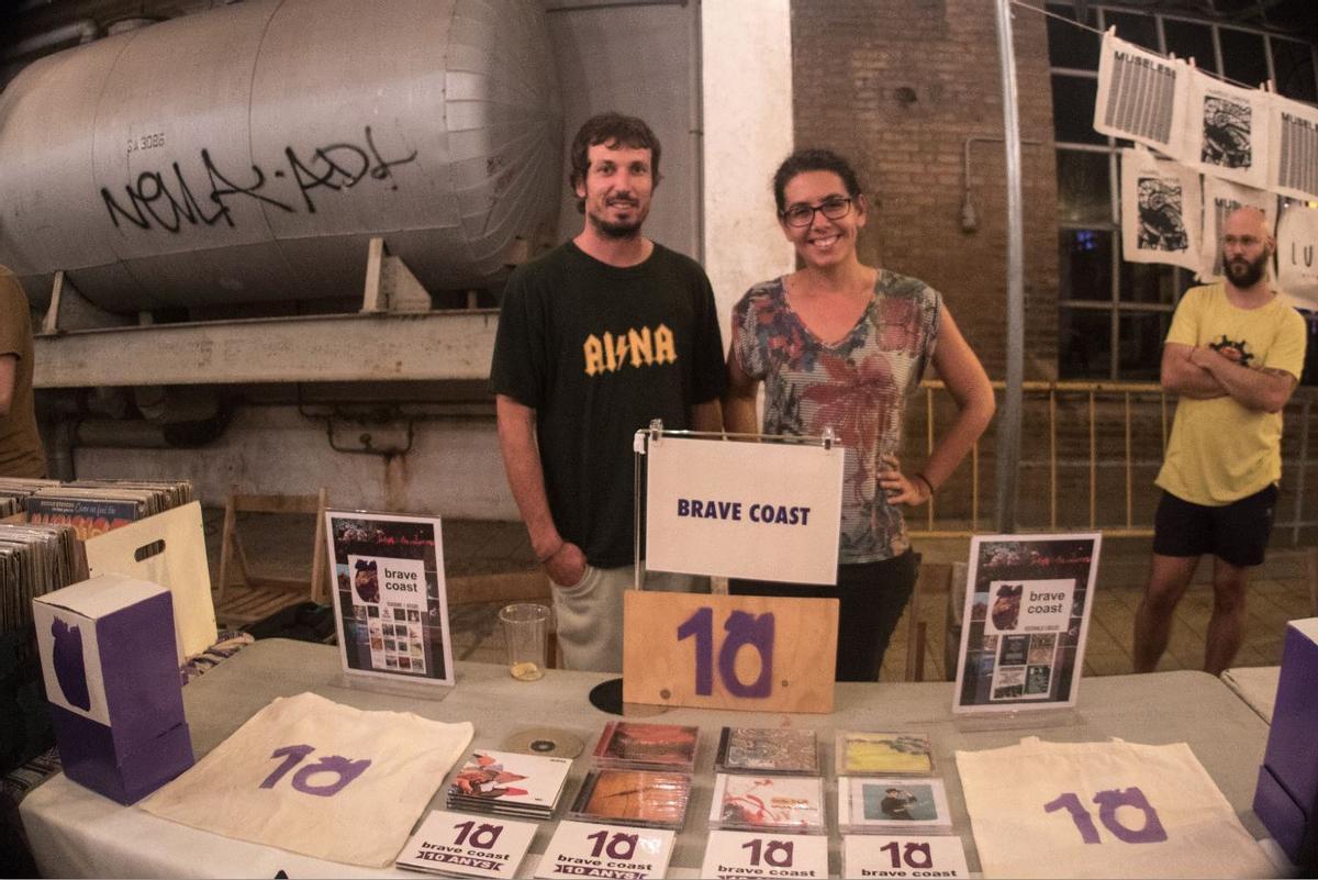 Carles Ribot i Maria Vidal, al mercat discogràfic del festival BAM 2016.