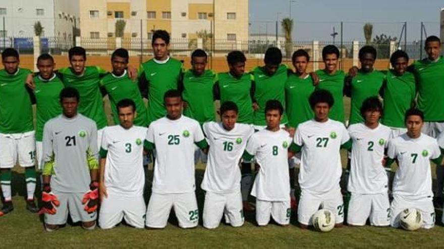 Combinado de Arabia Saudí que regresa al campeonato alcudiano para demostrar el avance del fútbol en Oriente Medio.