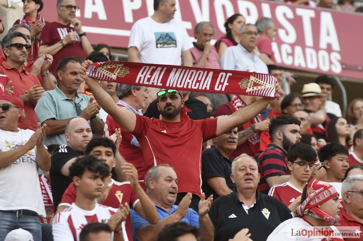 Así fue el encuentro del play off del Real Murcia y el Nástic en la lucha por el ascenso