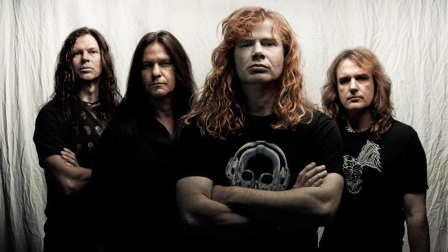 Los músicos de Megadeth. / Fuente: www.resurrectionfest.es