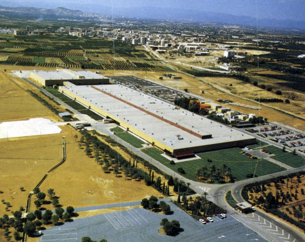 Imagen aérea de las instalaciones