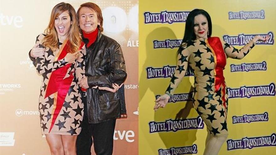 Blanca Suárez y Alaska lucieron el mismo vestido.