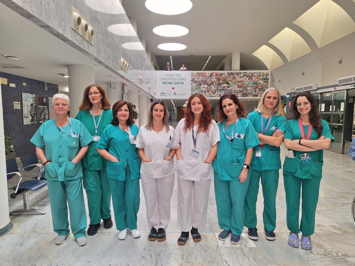 Equipo de Neumología del Reina Sofía.