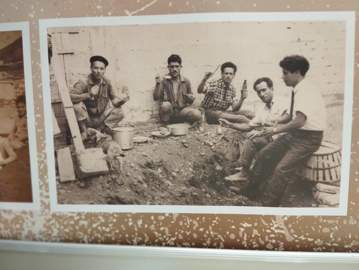 Otra de las imágenes en blanco y negro que se pueden ver en la exposición.