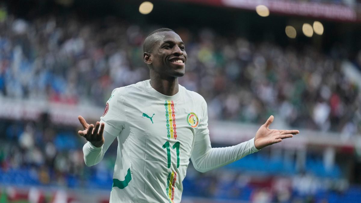 Nicolas Jackson lideró la victoria de Senegal contra Botsuana