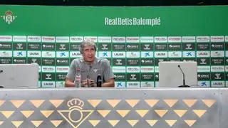 Pellegrini: 'En la cantera no hay nadie como William Carvalho, Dani Pérez si acaso pero más adelantado'