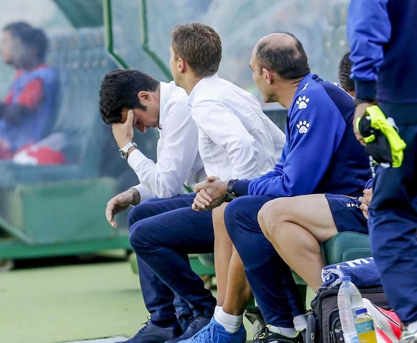 Los goles de Nino, Álex Fernández y Borja Valle le dan un respiro al equipo.