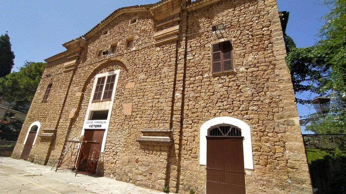 Una imagen del antiguo teatro Victoria de Sóller.