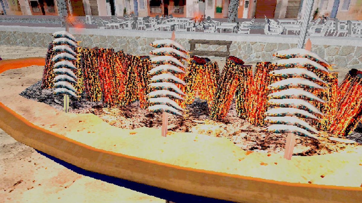 Frame del videojuego 'Espetero Simulator'