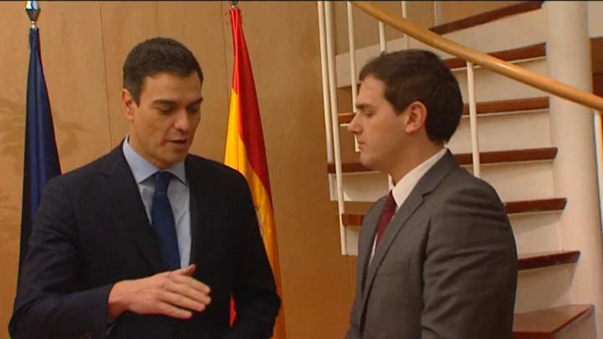 Reunión paralela entre PSOE y Ciudadanos