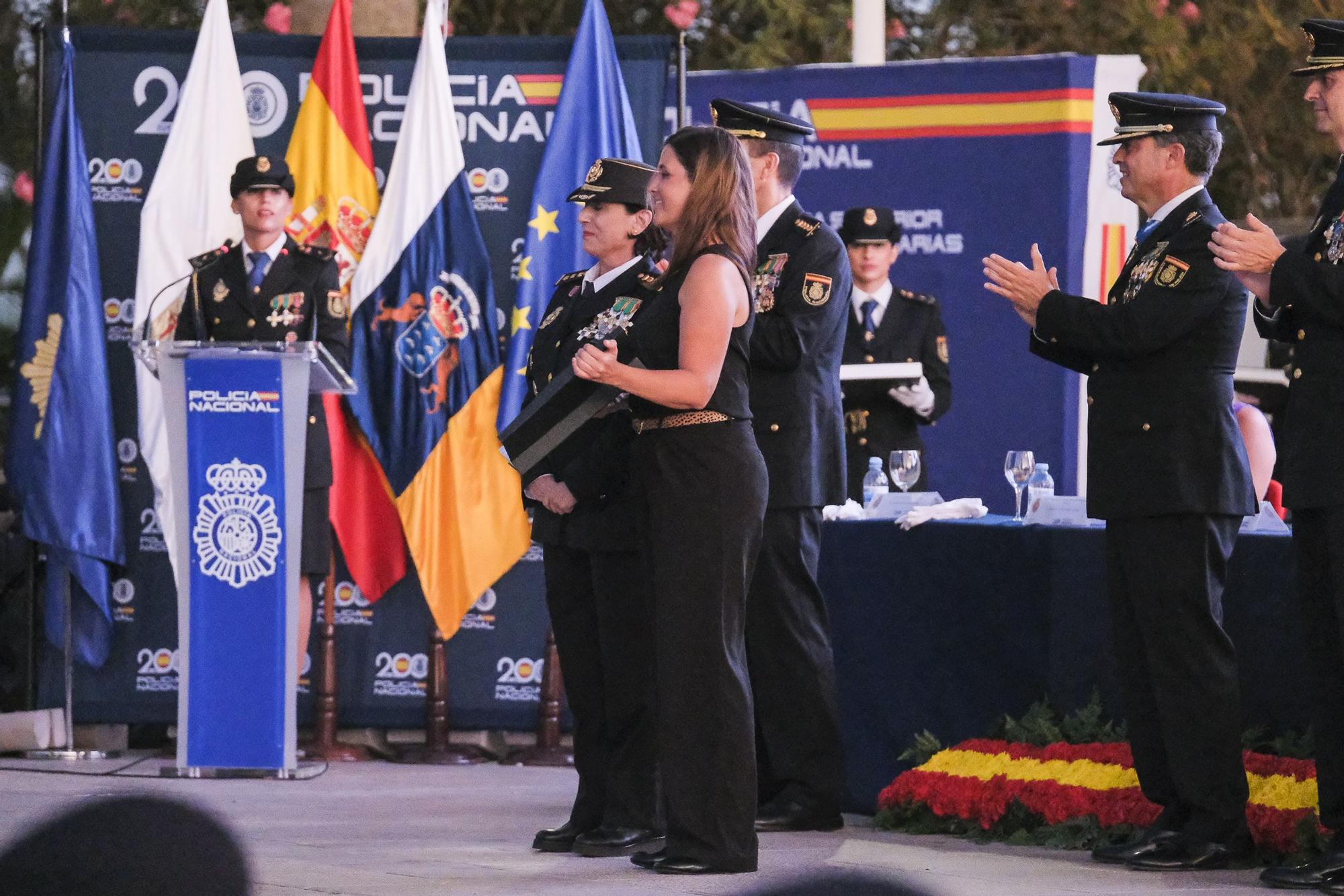 27-09-2024 SAN BARTOLOMÉ DE MASPALOMAS. Acto por el Día de la Policía Nacional, junto al Faro de Maspalomas  | 27/09/2024 | Fotógrafo: Andrés Cruz