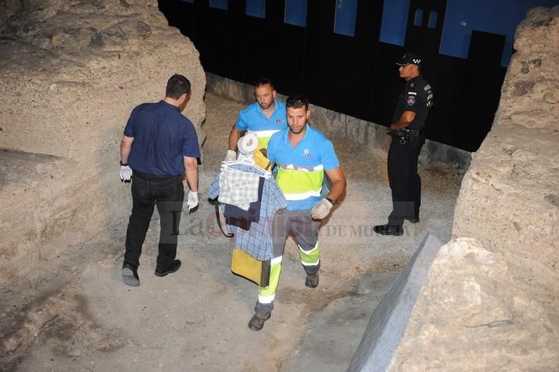 Desalojan al presunto violador del parking de la Glorieta