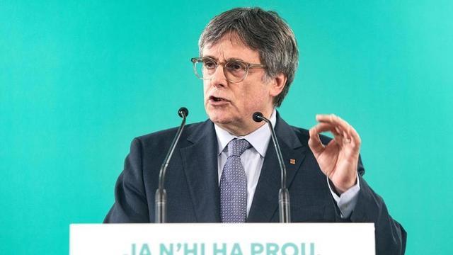 Arxiu – El líder de Junts i expresident de la Generalitat, Carles Puigdemont