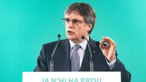 Archivo - El líder de Junts i expresident de la Generalitat, Carles Puigdemont