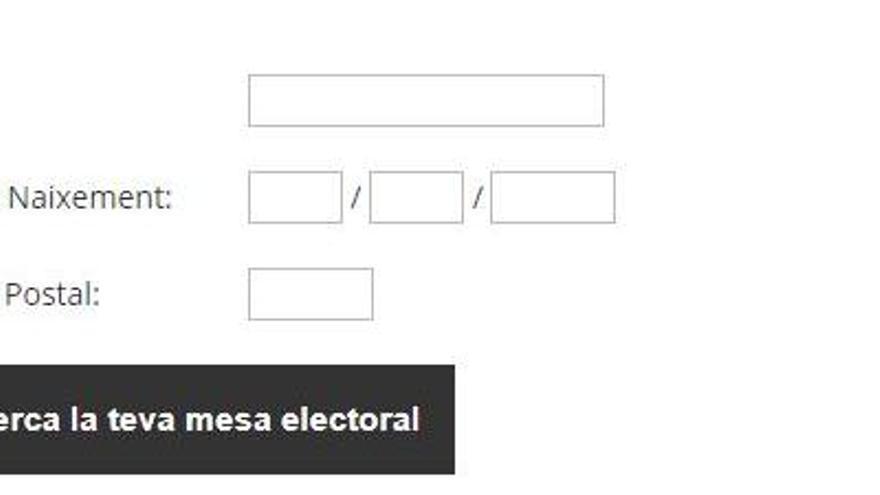 Puigdemont fa públic el web perquè els ciutadans consultin el seu local de votació de l&#039;1-O