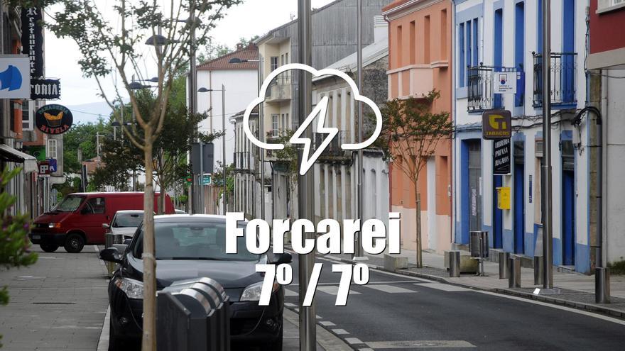 El tiempo en Forcarei: previsión meteorológica para hoy, viernes 12 de diciembre