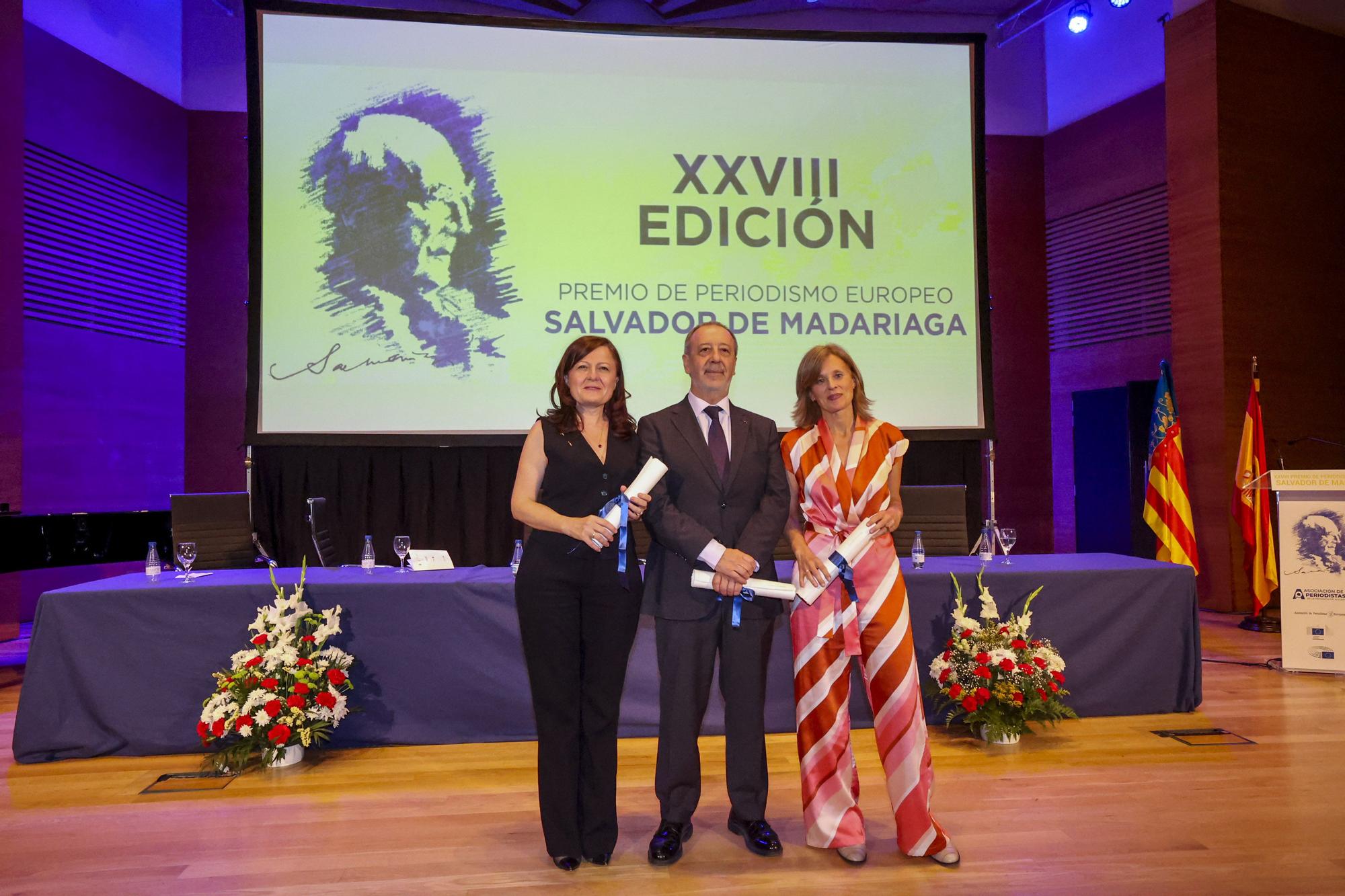 XXVIII Premio de Periodismo Europeo "Salvador de Madariaga"