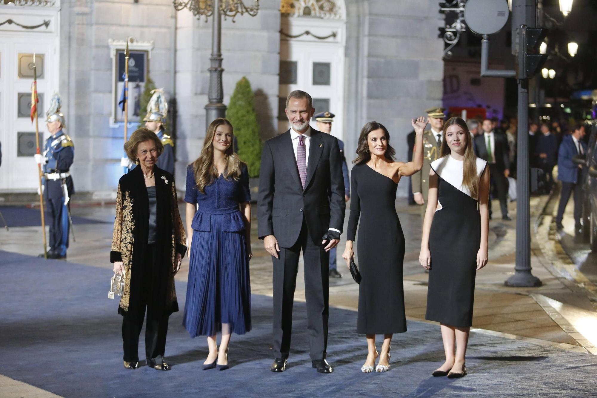 EN IMÁGENES: Así fue la alfombra azul de los Premios Princesa de Asturias 2023