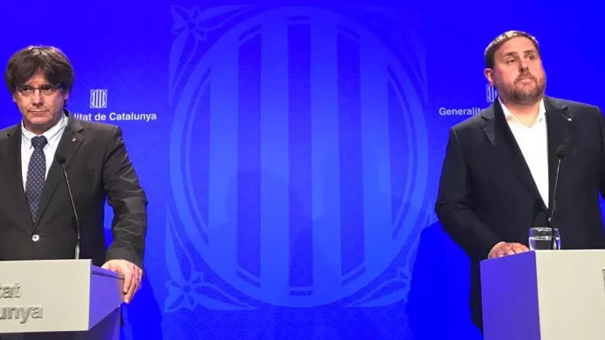 El debate con Puigdemont y Junqueras, en el aire