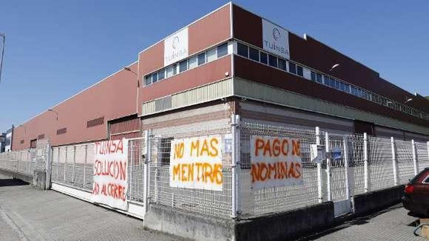 Instalaciones de Tuinsa en el polígono de Somonte.