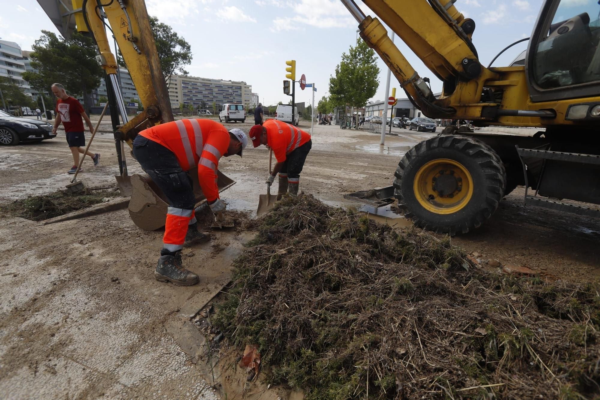 Se cumple un mes de la histórica tormenta que inundó Zaragoza