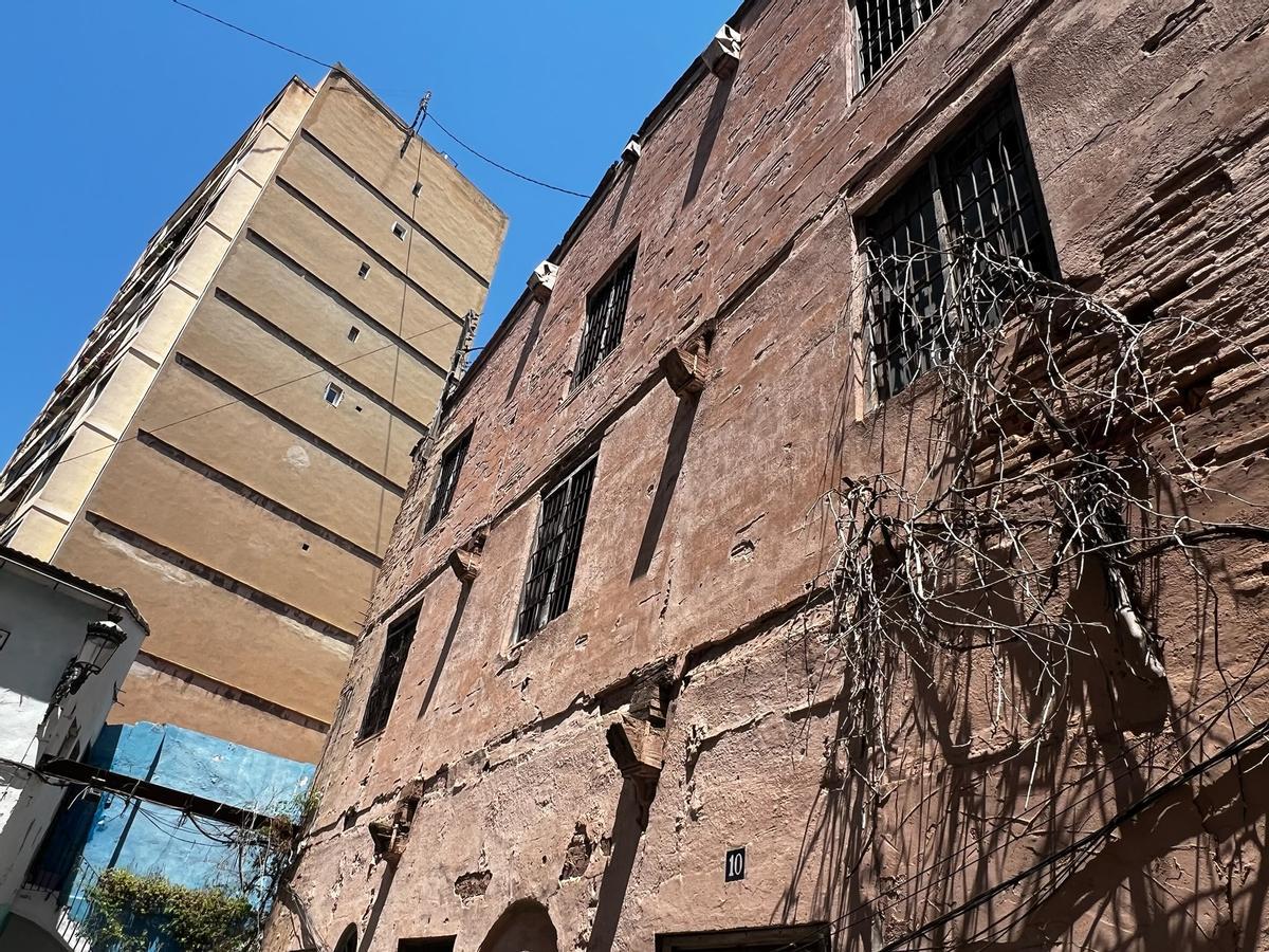 La calle Gutenberg de València también se verá afectada por el PAI del Carmen La calle Gutenberg de València también se verá afectada por el PAI del Carmen