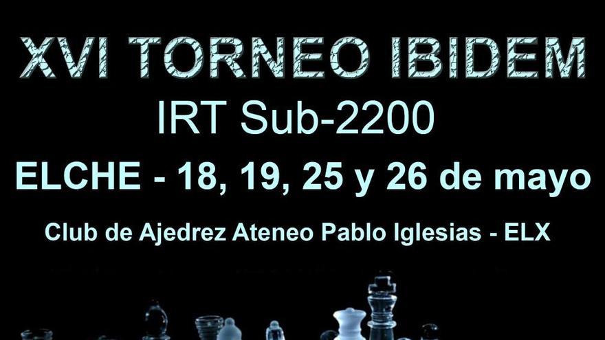 Cartel anunciado del torneo ilicitano