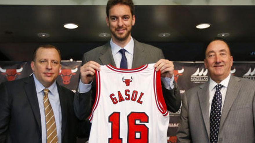 El jugador de baloncesto español Pau Gasol.