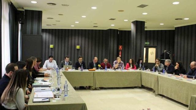 Presentación del proyecto en el que participó el director territorial de Ence, Antonio Casal. // Ence
