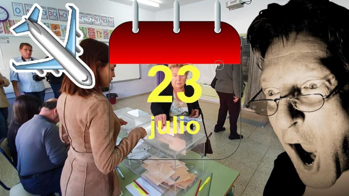 ¿Qué pasa si me citan para una mesa electoral y tengo un viaje programado para esa fecha?