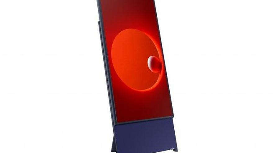 Samsung presenta un televisor vertical para ver contenidos de móvil