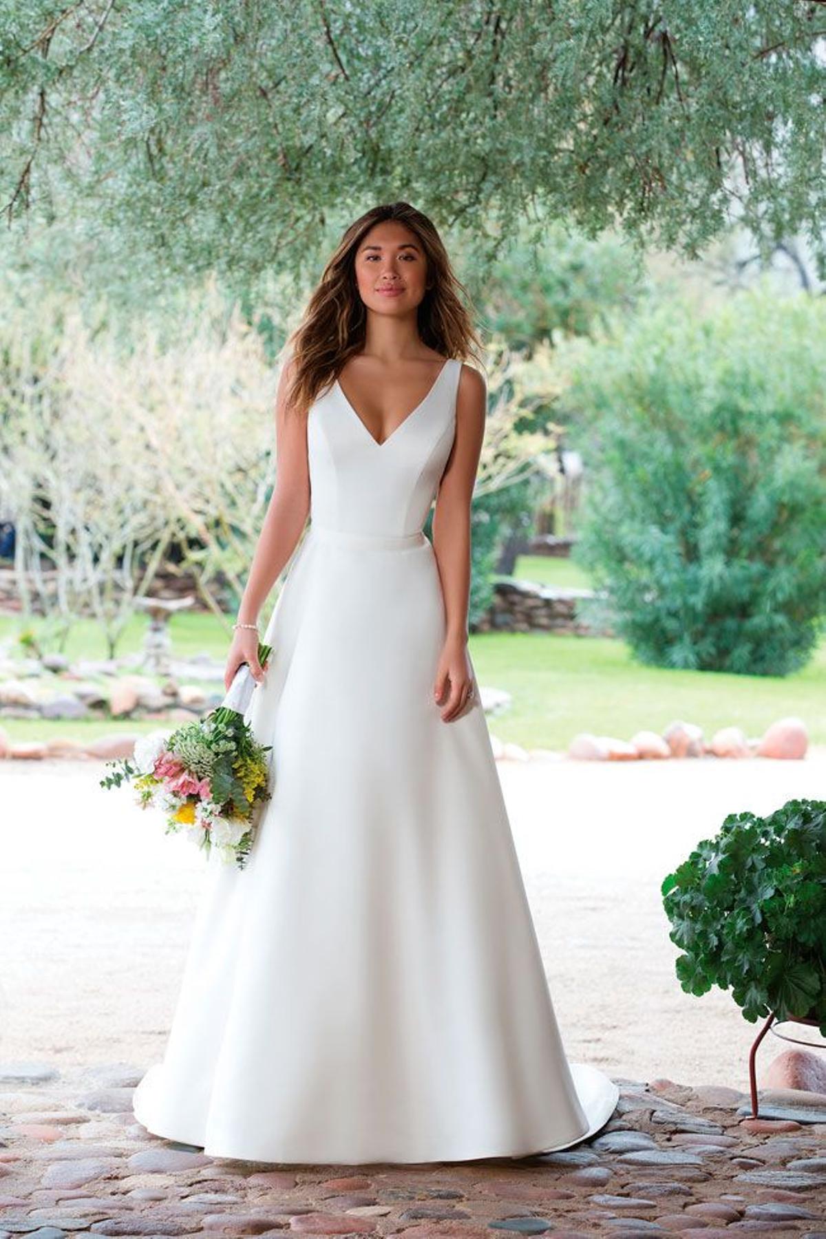 Tendencias 2018: vestido de novia de Sweetheart