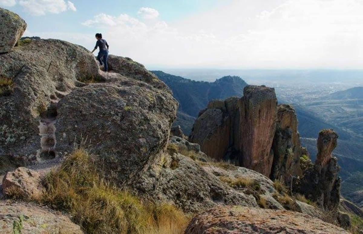 Cerro de La Bufa en Guanajuato, México.