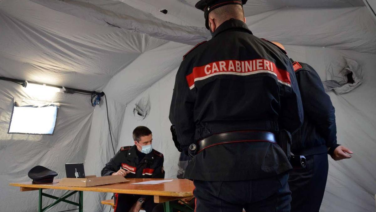 Video arraignment hearing during coronavirus pandemic in Italy