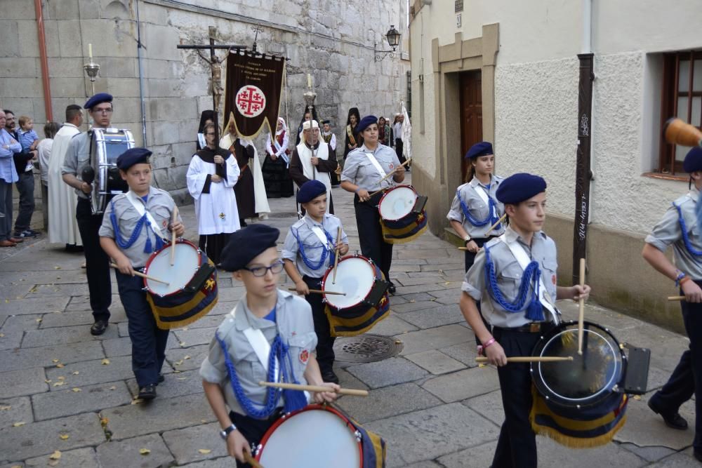 La procesión de la Virgen del Rosario