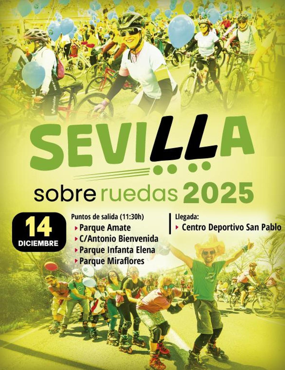 Carter principal de "Sevilla sobre ruedas 2025"