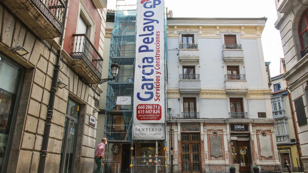 Rehabilitación Integral de un edificio de la Calle de la Rúa, en Oviedo.