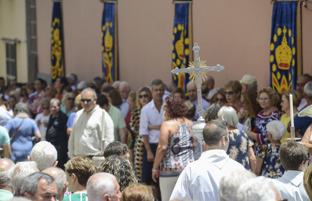 15/08/2018 STA. MARÍA DE GUÍA. Procesión de ...