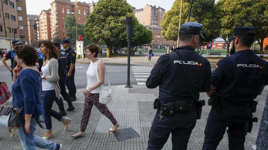 Agentes de la Policía Nacional, en una imagen de archivo